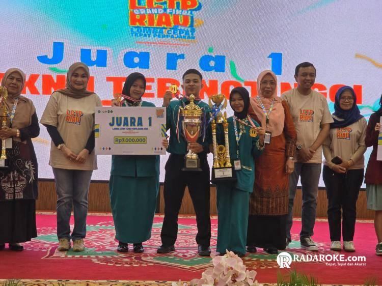Singkirkan 12 Finalis, SMKN 1 Tebing Tinggi Juara1 LCTP Riau 2025