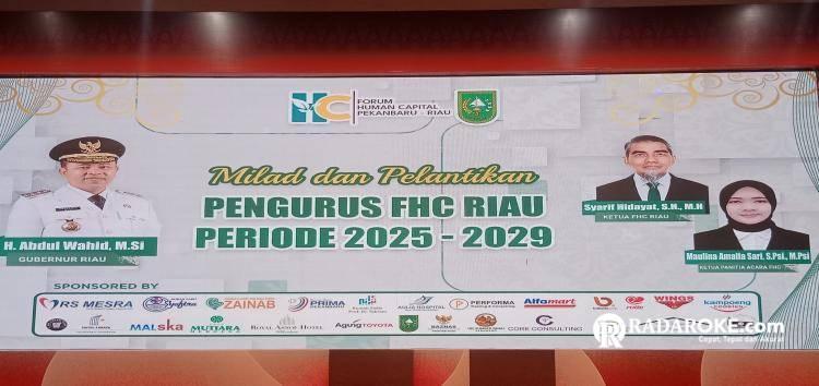 Malam Ini, Pengurus FHC Riau Bakal Dilantik Gubernur!