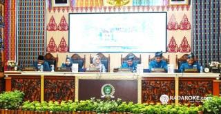DPRD Gelar Paripurna Penyampaian LKPJ Bupati Bengkalis TA 2024