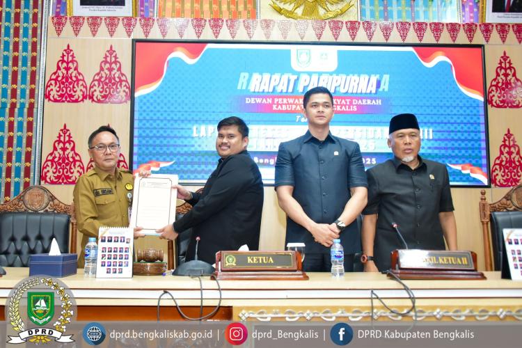 DPRD Bengkalis Gelar Paripurna Laporan Reses dan Pembukaan Masa Sidang I Tahun 2025