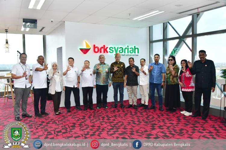 Optimalkan PAD, DPRD Bengkalis Dukung Kolaborasi Strategis dengan BRK Syariah