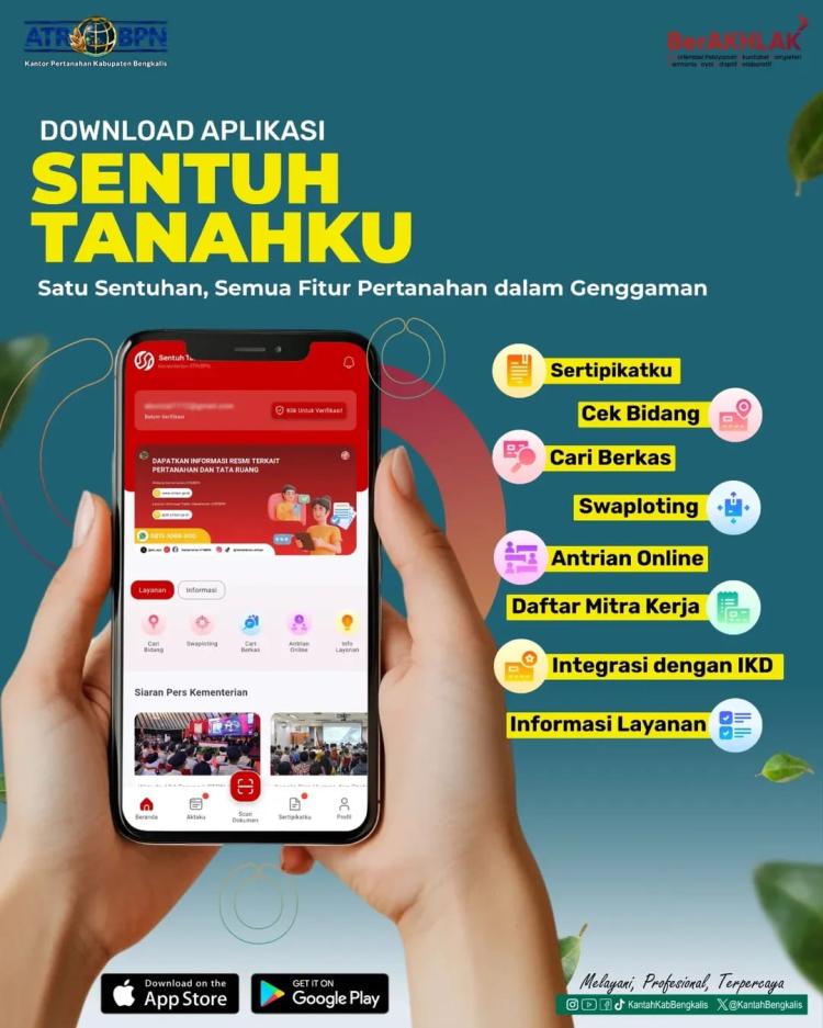 Sentuh Tanahku ,Solusi Digital Pengelolaan Tanah di Ujung Jari Anda