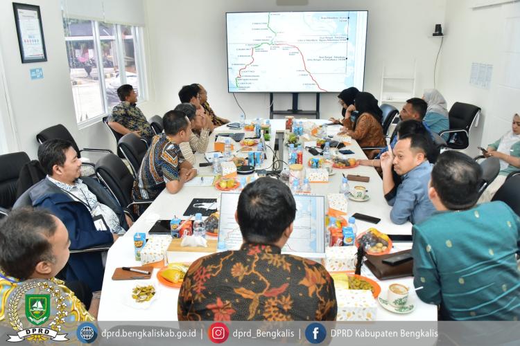 Komisi III DPRD Bengkalis Gali Potensi PAD dari Jalan Tol Bersama PT Hutama Karya
