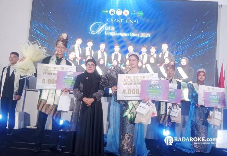 Ini Daftar Juara Pemilihan Duta Lingkungan Riau 2025 