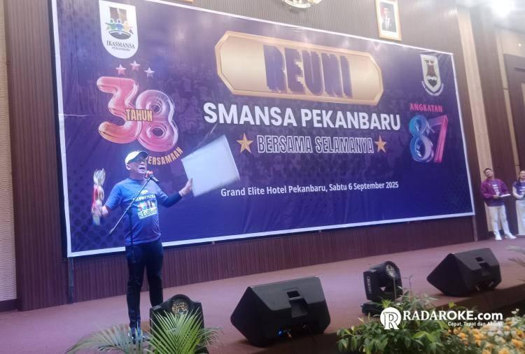 Usung Tema Bersama Selamanya, IKA SMANSA Angkatan 87 Gelar Reuni ke-38