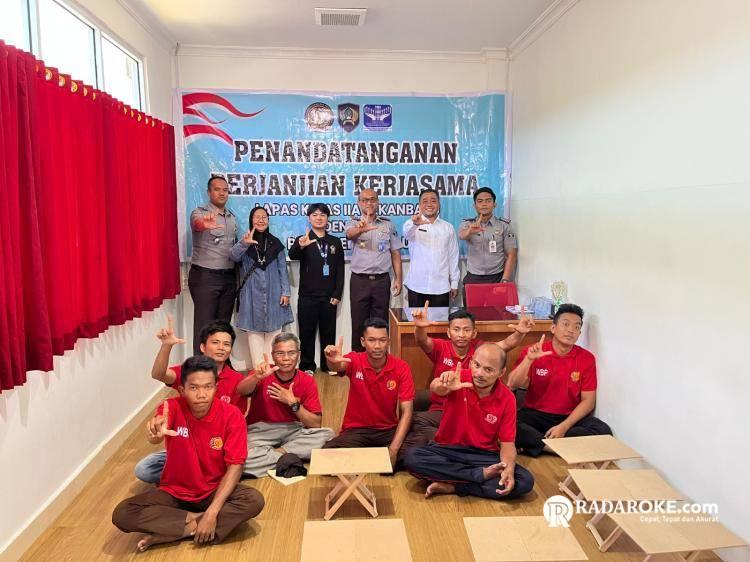 Lapas Pekanbaru Resmikan Program Pendidikan bagi WBP Melalui Kerjasama dengan PKBM Pelita Riau