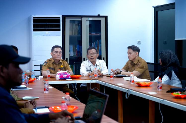 Perkuat Silaturahmi dan Program Kedepan, BPS Silaturahmi ke Diskominfotik Bengkalis