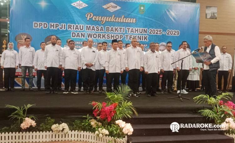 Arief Setiawan Resmi Pimpin HPJI Riau Masa Bakti 2025-2029, Berikut Daftar Pengurusnya!