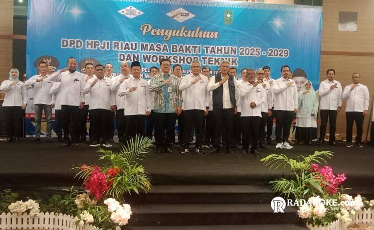 Pengurus DPD HPJI Riau Resmi Dikukuhkan, Ketum: Arief Sosok Leadership dan Semangat