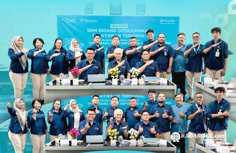 PT Pelindo Regional 1 Pekanbaru Ikuti Training Operasional Terminal 