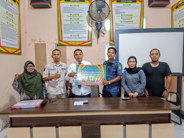 Desa Pangkalan Batang Bentuk Usaha Peternakan dan Pertanian untuk Kemandirian Pangan