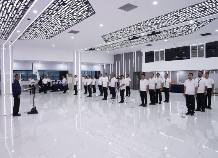 Kontingen Kementerian ATR/BPN Siap Bertanding di 7 Cabang Olahraga PORNAS XVII KORPRI 2025