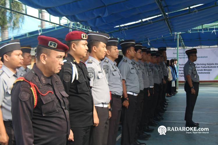 Apel Pagi Rutin di Lapas Kelas IIA Pekanbaru, Kalapas Tekankan Kedisiplinan dan Tanggung Jawab Petugas