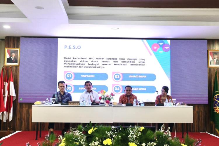 Beri Sosialisasi di Kanwil BPN Provinsi Banten, Harison Mocodompis: Komunikasi Efektif Bangun Kepercayaan Masyarakat