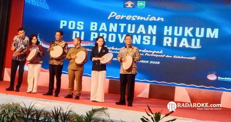 Diresmikan Menkum RI, Supratman: Posbankum: Untuk Pendampingan Hukum Gratis Bagi Masyarakat Kurang Mampu