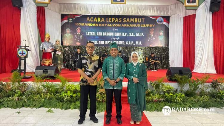 Kepala Lapas Pekanbaru Hadiri Acara Lepas Sambut Komandan Batalyon Arhanud 13/PBY