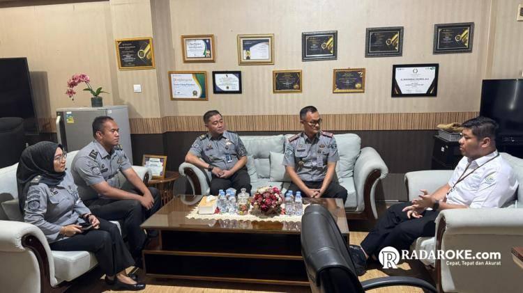 Kepala Lapas Pekanbaru Kunjungi BPJS Kesehatan Cabang Pekanbaru