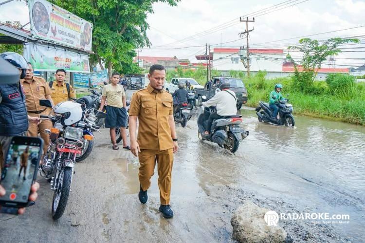 Komitmen Pemko Pekanbaru Bangun Infrastruktur, 29 Ruas Jalan Dioverlay Jelang Akhir Tahun 