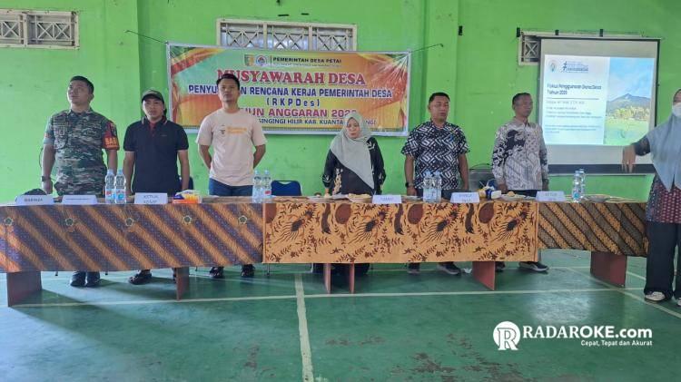 Musyawarah Desa Penyusunan RKP Desa Petai Tahun 2026 Resmi Digelar