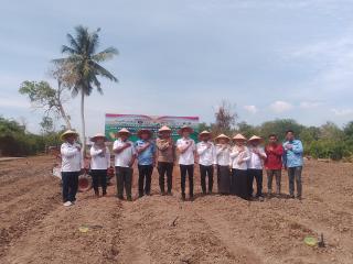 Penanaman Jagung Serentak dan Peresmian Gudang Ketahanan Pangan Polri Digelar di Bengkalis