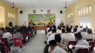 BP4 Kecamatan se-Kota Pekanbaru Resmi Dikukuhkan, Ketua Marzai: Bimbinglah Catin Agar Terhindar Perceraian