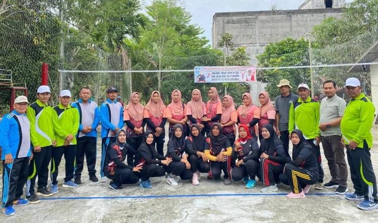 Turnamen Voli Antar RT di Desa Kelebuk, Wadah Sportivitas dan Penguatan Solidaritas Warga