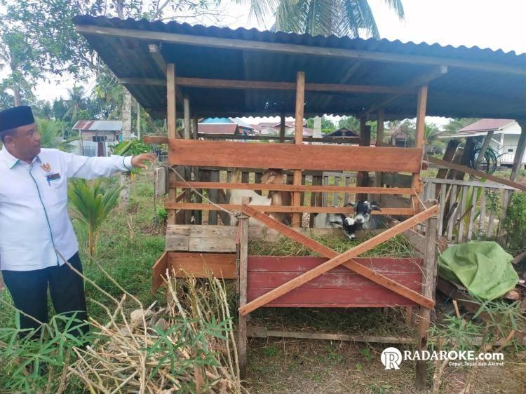 Baznas Bengkalis Lakukan Monitoring Bantuan Zakat Produktif di Senggoro