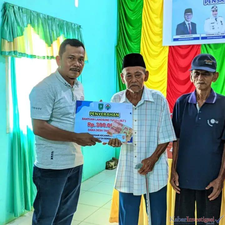 Pemdes Wonosari Salurkan BLT Dana Desa Tahap XI Tahun Anggaran 2025 kepada 51 KPM