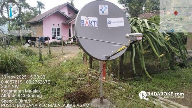 Kemkomdigi Siagakan 10 Titik Internet Darurat Satria-1 di Lokasi Bencana