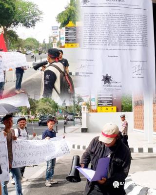 Tak Surut! BALAPATISIA Gelar Aksi Ke-5 Tuntut Roni Pasla Kader PAN Ditetapkan Tersangka