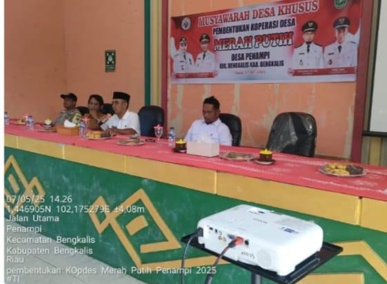 Pemdes Penampi Resmi Bentuk Koperasi Desa Merah Putih, Dorong Kemandirian Ekonomi Masyarakat