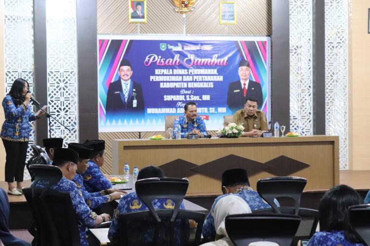 Perkimtan Bengkalis Gelar Acara Pisah Sambut Kepala Dinas dengan Suasana Penuh Kehangatan