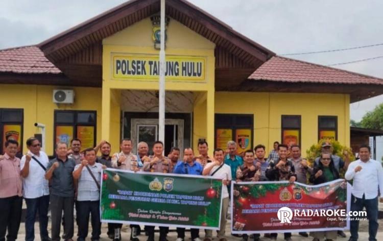 Kapolsek Tapung Hulu, Gelar Rakor Bersama Pengurus Gereja Persiapkan Pengamanan Perayaan “NATARU”