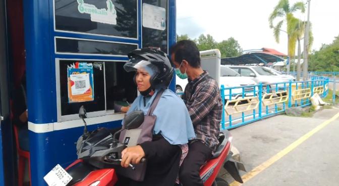 Tertibkan Antrean, Pelabuhan RoRo Bengkalis Terapkan E-Ticketing
