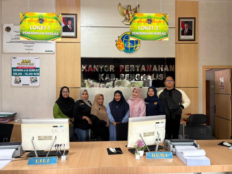 Kantor Pertanahan Bengkalis Tetap Buka Layanan Saat Libur Natal dan Tahun Baru