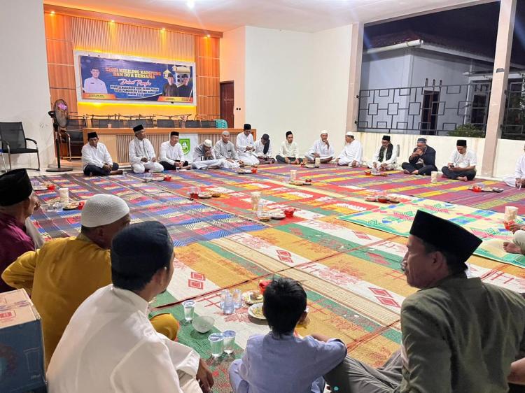 Zikir Keliling Kampung dan Doa Bersama Warnai Peringatan HUT Desa Pangkalan Batang Barat Tahun 2025