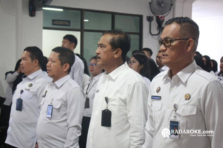 Kalapas Pekanbaru Ikuti Refleksi Akhir Tahun dan Doa Bersama Seluruh Jajaran Pemasyarakatan Riau