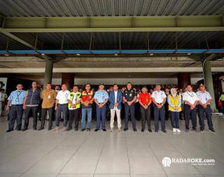 Bandara SSK II Pekanbaru Buka Posko Terpadu Angkutan Udara