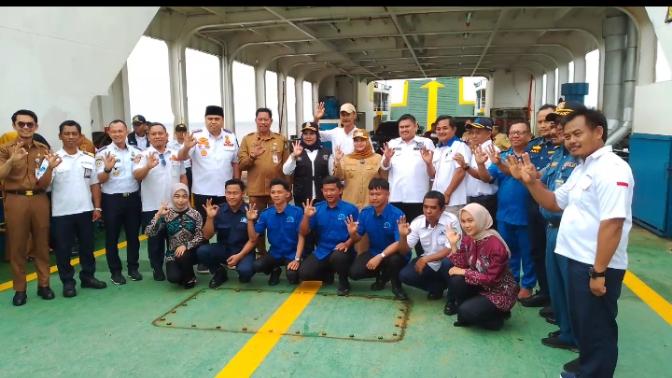 Bupati Bengkalis Tinjau Layanan RoRo Air Putih–Sungai Selari, Pastikan Inovasi Transportasi Berjalan Optimal