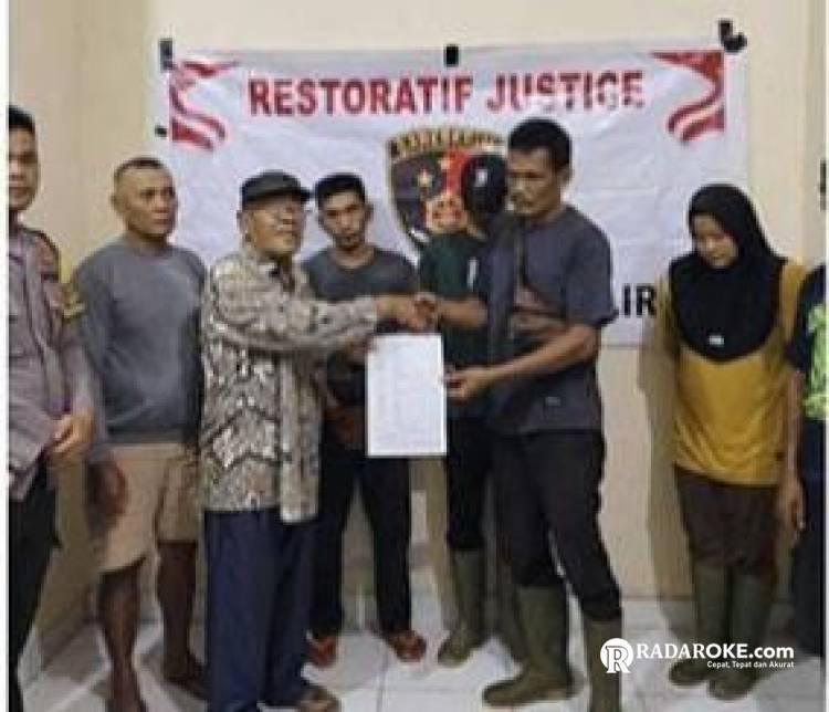 Polsek Singingi Hilir Respon Cepat Laporan Masyarakat Terkait Dugaan Pencurian Berondolan Sawit di Desa Koto Baru