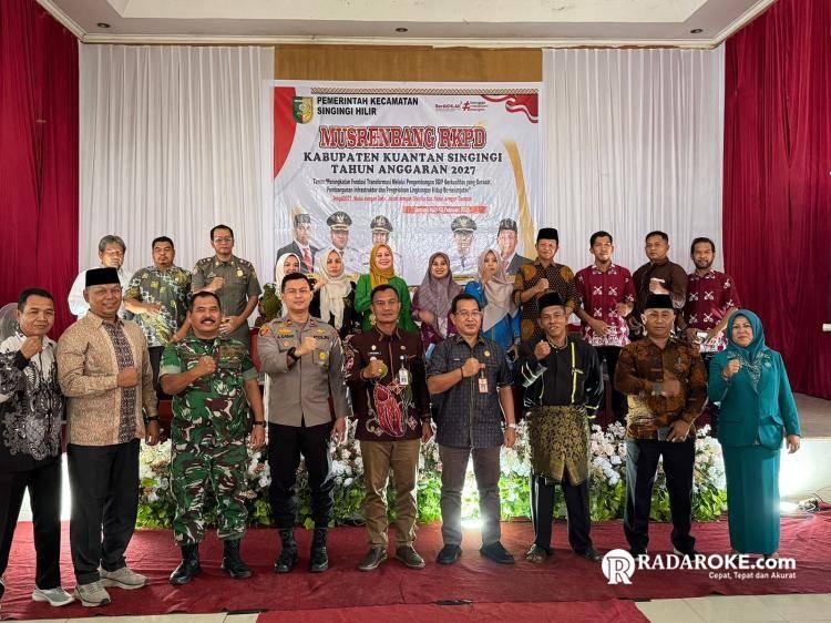 Camat Singingi Hilir Tegaskan Infrastruktur Jalan Jadi Skala Prioritas