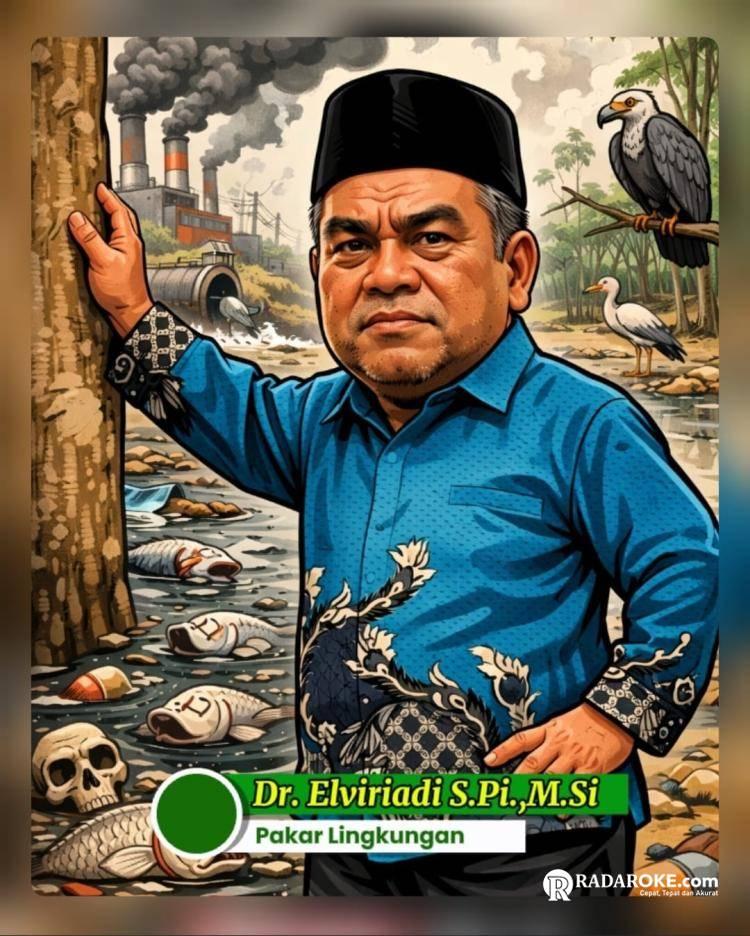 Diduga Akibat Limbah Korporasi, Pakar Lingkungan Desak Sanksi Adat Untuk Perusak Sungai Tapung