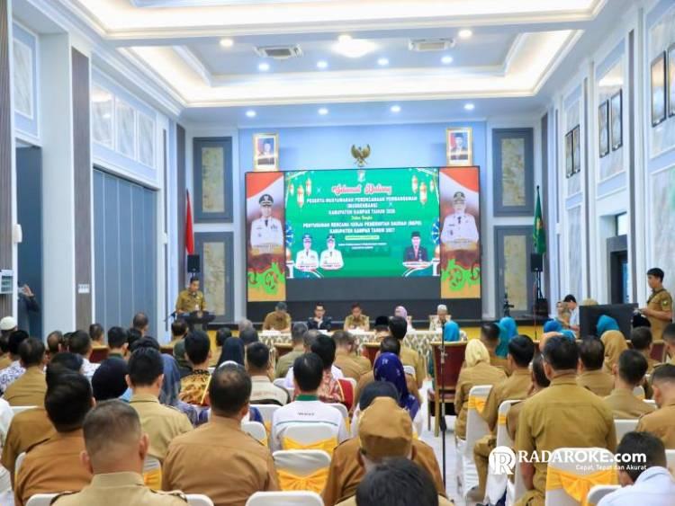Pemkab Kampar Gelar Musrenbang Tahun 2026
