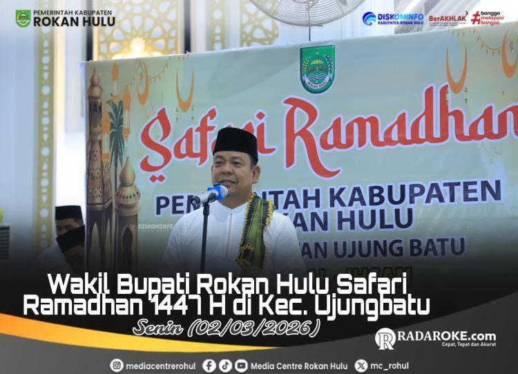 Pemda Rohul Serahkan Bantuan di Kecamatan Ujung Batu