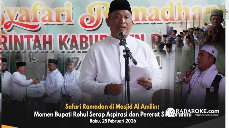 Bupati Rohul Upayakan Realisasi Perbaikan Jalan Bangun Purba 