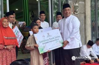 Safari Ramadan di Masjid Al Amilin Bangun Purba, Bupati Upayakan Pembangunan Stadion Mini