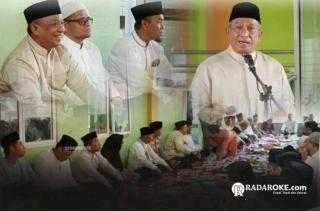 Bupati Rohul Anton ST MM Safari Ramadan di Masjid Darul Istiqomah Desa Karya Mulya
