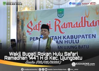 Pemda Rohul Serahkan Bantuan di Kecamatan Ujung Batu