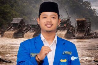 Penertiban PETI Peranap Diapresiasi PMII Inhu, Pemerintah Diminta Siapkan Solusi Sosial