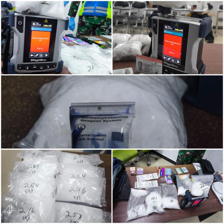 Dua Kali Penyelundupan Narkoba Digagalkan, Bandara Sultan Syarif Kasim II Pekanbaru Perketat Pengawasan 